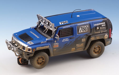 SCX Hummer H3 blue - mud